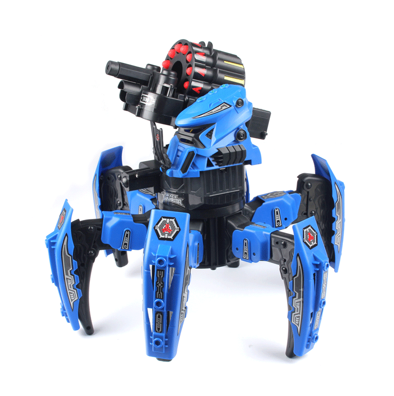 电动遥控机器人智能对打24全地形操控对战六脚蜘蛛亲子对战玩具元旦