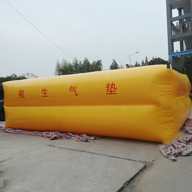 情人节礼物高空防摔充气消防救生安全逃生气垫工地防坠救护坠落救援