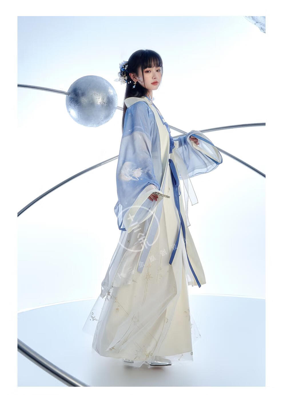 十三余小豆蔻儿[列星·天问一号-航天文创casci联名]齐腰裙汉服女