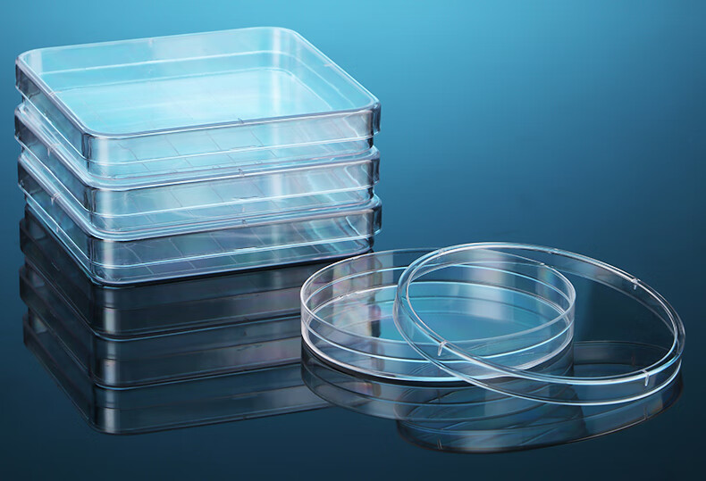 左一仁比克曼生物一次性细菌无菌塑料培养皿9015035mm9cm平板方形平皿