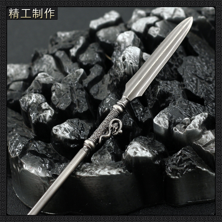 雪中悍刀行周边剑邓太阿老黄影视陈芝豹梅子酒金属模型小22cm诛心