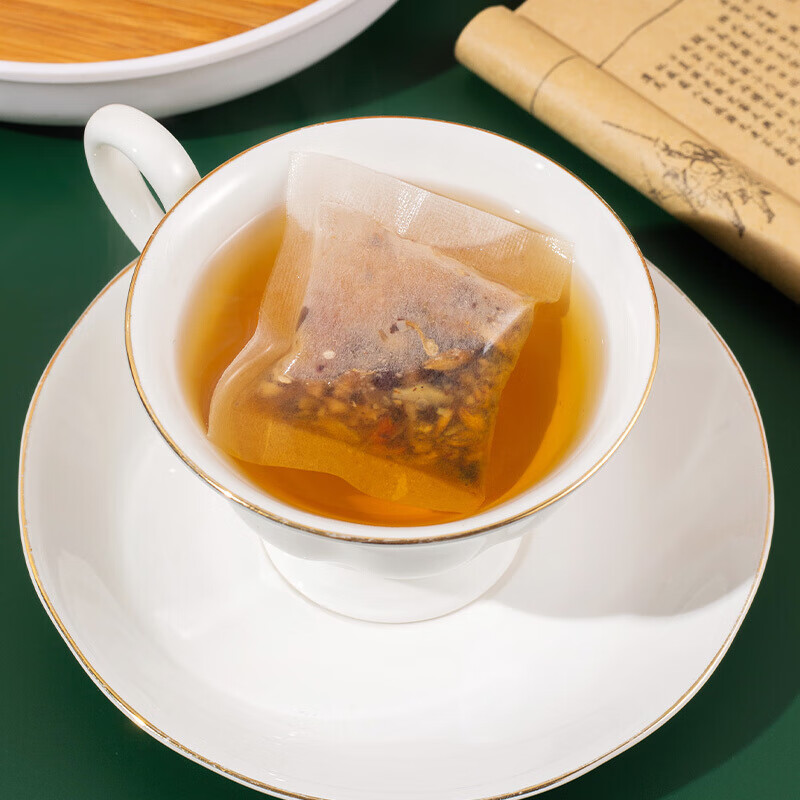 伟博桃仁荷叶生山楂肉豆蔻组合茶一件40份20天然各3克