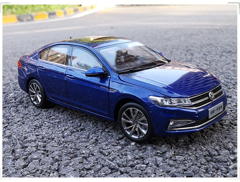 定制2019款一汽大众宝来合金汽车模型仿真金属118生日礼物摆件星辰蓝