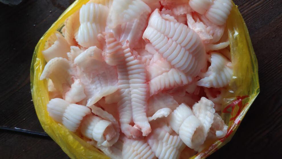 猪天堂猪牙梗猪天梯天花板冷冻新鲜牙梗猪牙麻辣烫500g装