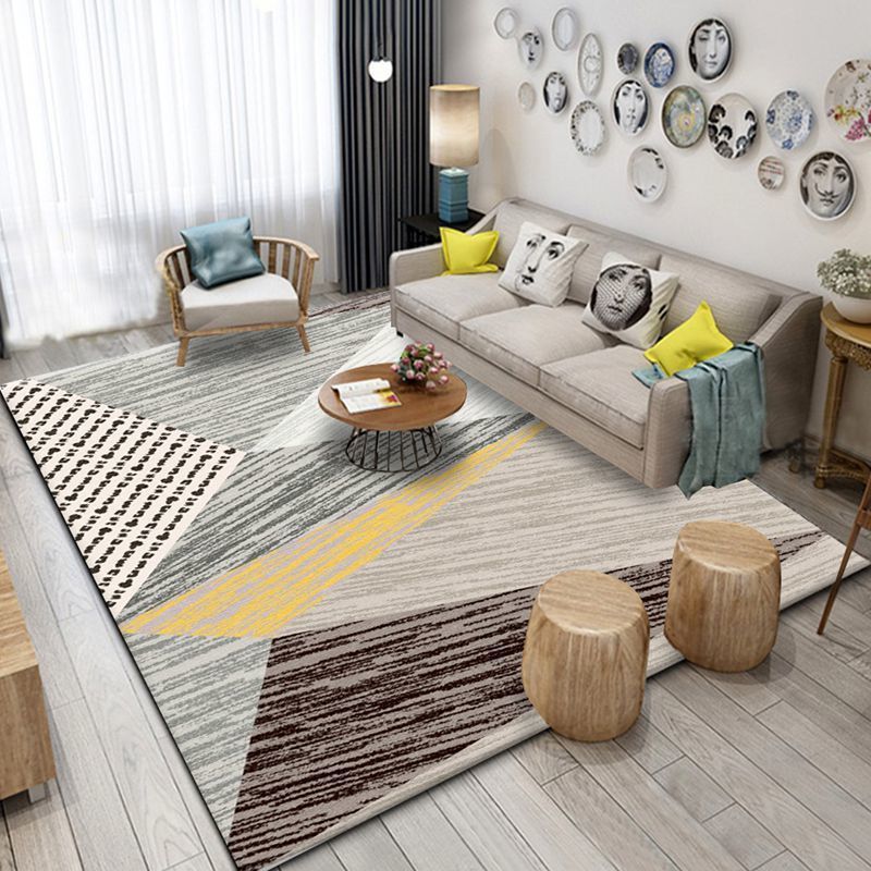 客厅沙发茶几地毯加厚仿羊绒毛简约北欧定制轻奢现代卧室床边加厚时尚