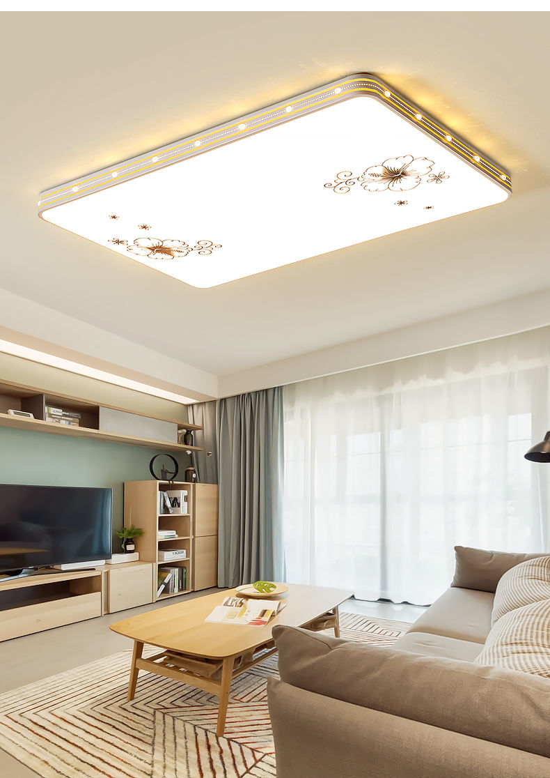 客厅灯2021年新款灯具客厅大灯家用大厅灯简约现代大气led吸顶灯套餐1
