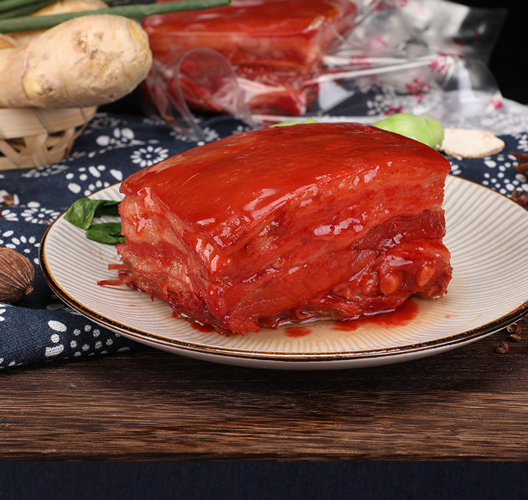赣香婆 苏州酱方肉稻草红烧肉扣肉万三蹄东坡肉熟食220克酱汁酱香猪肉