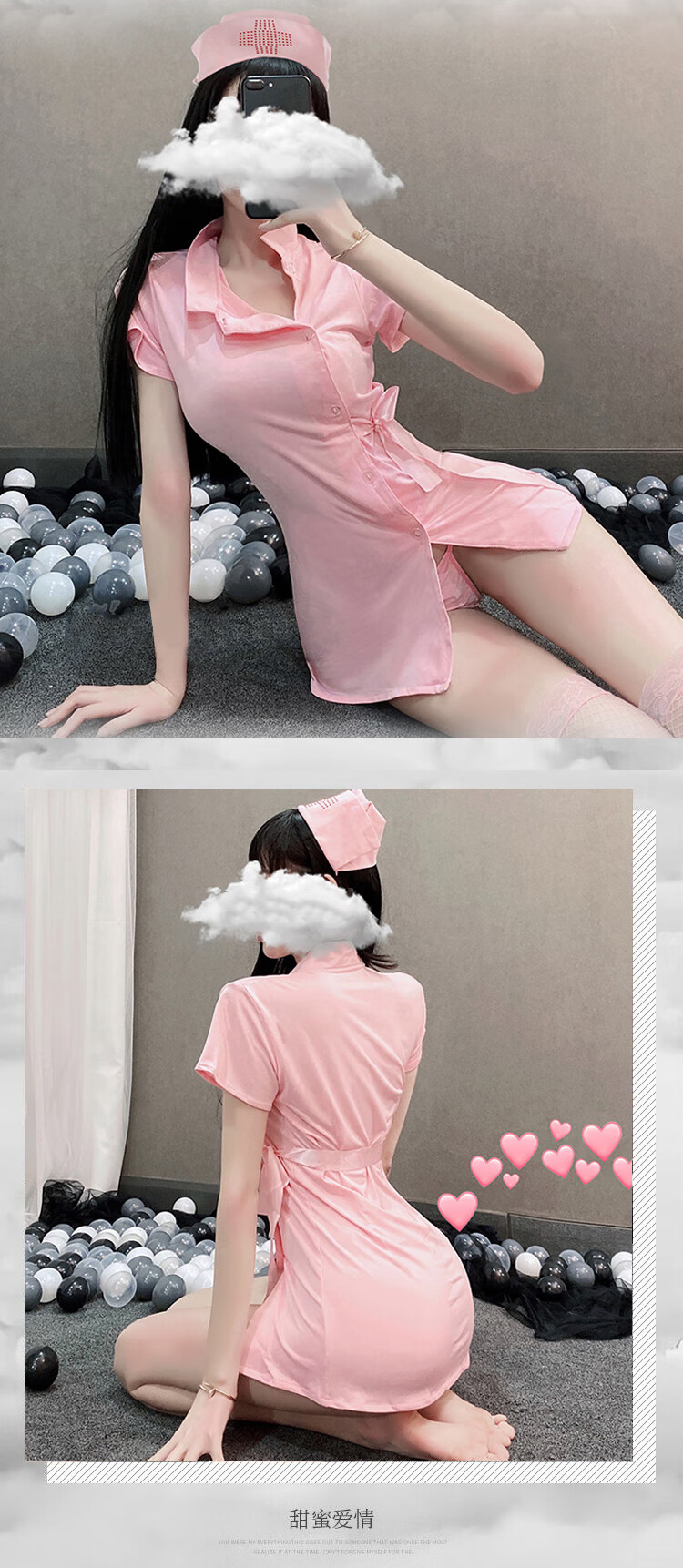 圣诞睡衣服性感诱惑激情秘书套装制服纯欲职业装午夜魅力3件教师空姐