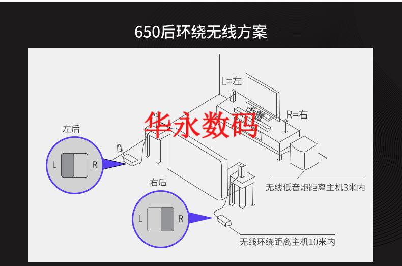 盏炯bose 650 家庭影院套装博士音箱低音炮无线家用卫星音响环绕全新