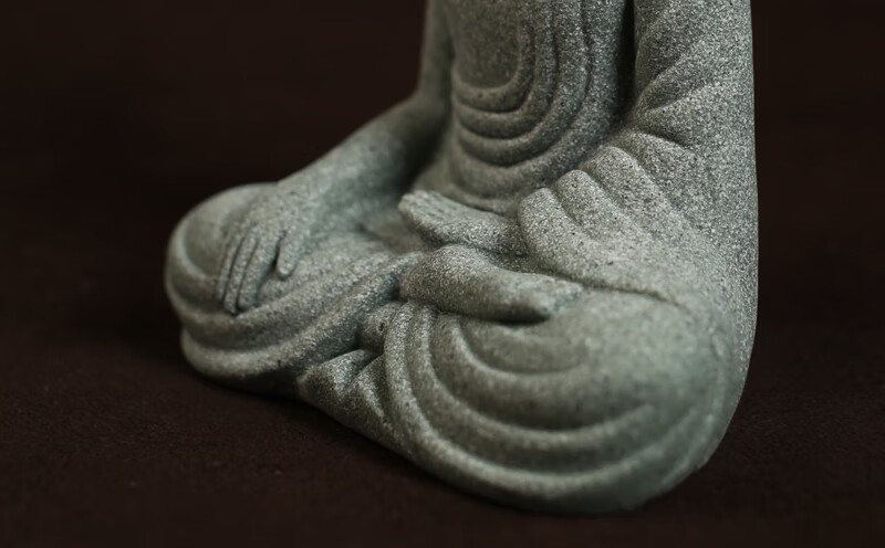 考试前拜拜 静一静 小坐佛 摆件 佛像石佛石头 小坐佛【图片 价格