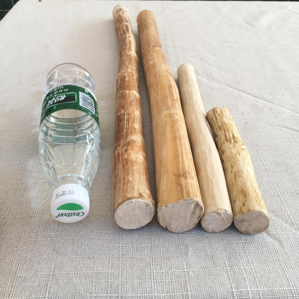 擂椒拌饭棒野生茶树棒擂茶棍擂棒擂棍原木擂辣椒擂皮蛋擂蒜木棍蒜锤