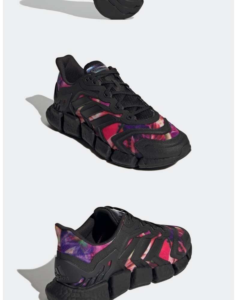 adidas阿迪达斯官网climacool vento男女跑步运动鞋fz1728 黑/红/紫