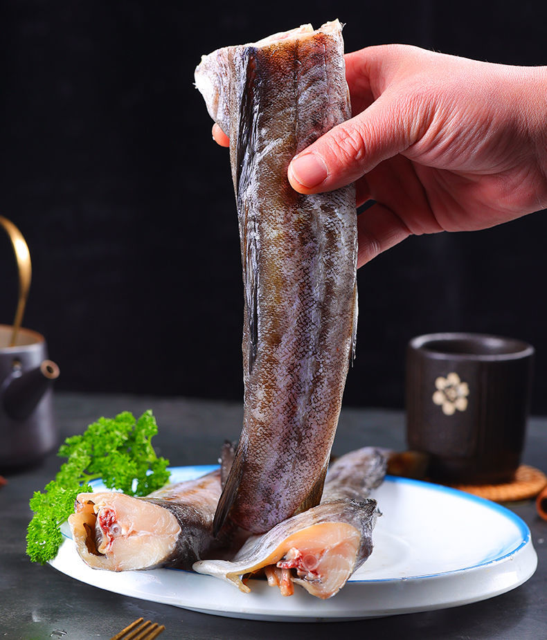 新鲜冷冻无头鳕鱼段去头去内脏鲜活速冻深海水鱼蜜鲜湾5斤超值装