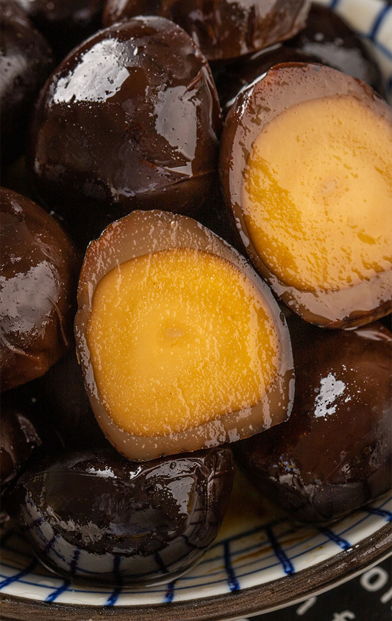 盐焗卤蛋五香淘气蛋小包装休闲食品蛋即食熟食零食小吃 【共60个】铁