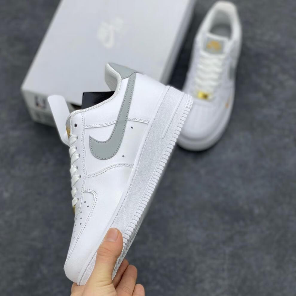 耐克af1 空军一号迷你小金钩小白鞋网红款男女生百搭休闲新款潮【15天