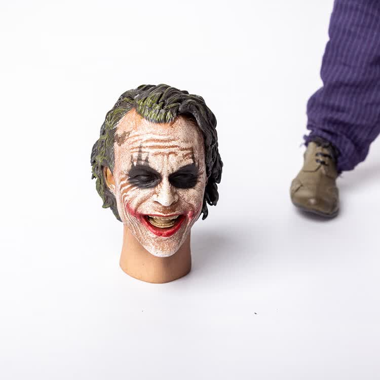 小丑手办希斯莱杰蝙蝠侠黑暗骑士可动动漫dc英雄模型34代布衣人偶2代