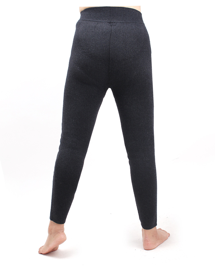 ugg羊绒裤桑坡ugg羊毛裤羊绒棉裤加绒加厚中老年人冬男女打底羊羔绒