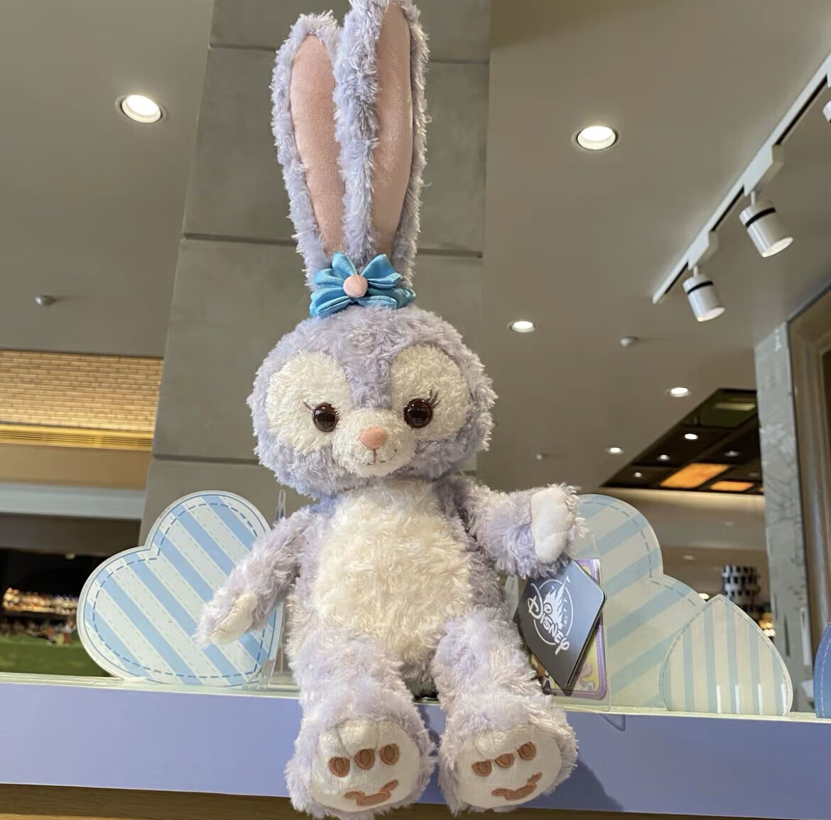 迪士尼公仔星黛露毛绒玩具生日礼物品兔子情人节玩偶娃娃毕业 粉色