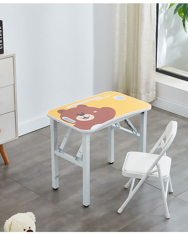 儿童书桌折叠简易儿童写字桌写字台家用折叠桌学生书桌小孩多功能课桌