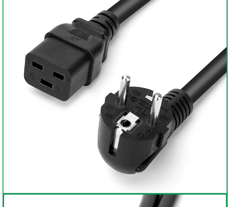 欧规电源线18米pdu服务器电源线专用欧标插头c19ups纯铜插头线纯铜3芯