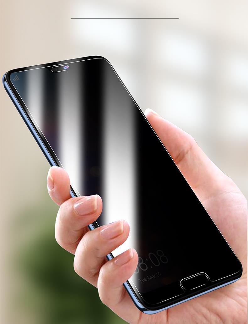 俊冰华为荣耀10防窥钢化膜honor10防colal10全屏9d玻璃半屏贴膜全屏