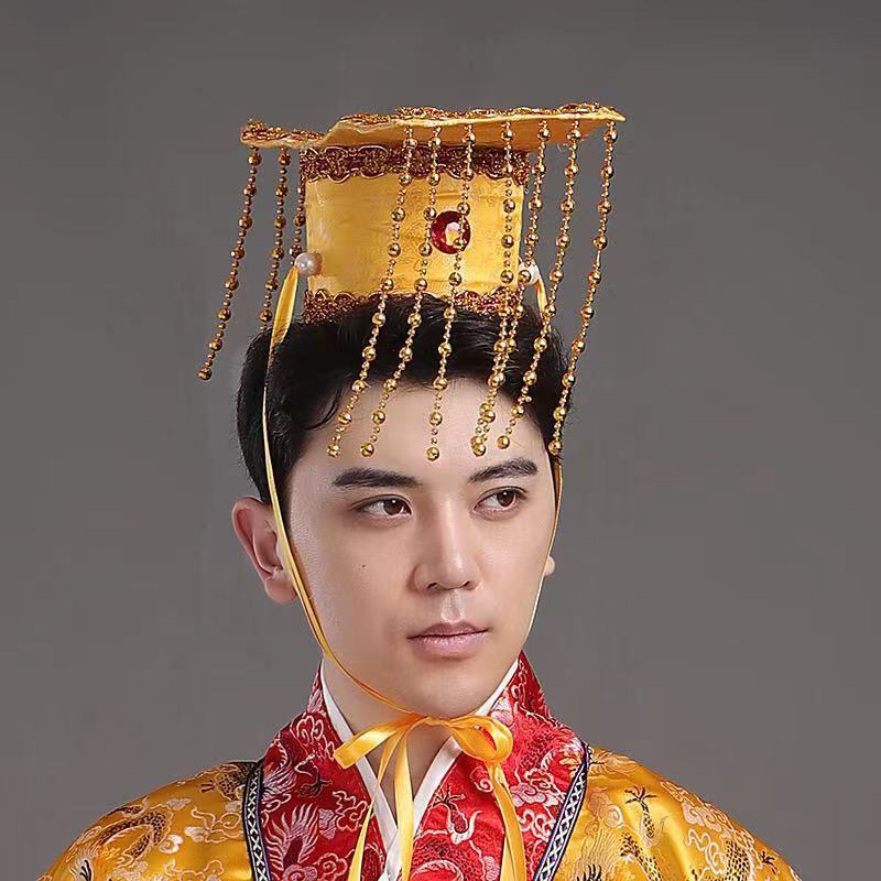 古装帽子配饰皇帝皇后宫廷轿夫太监大臣清朝唐朝演出拍照摄影影楼兴班