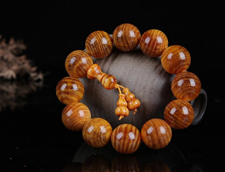 血龙木全透光印尼血龙木手串全透光沉水手链男冰种老料正宗佛珠手串男