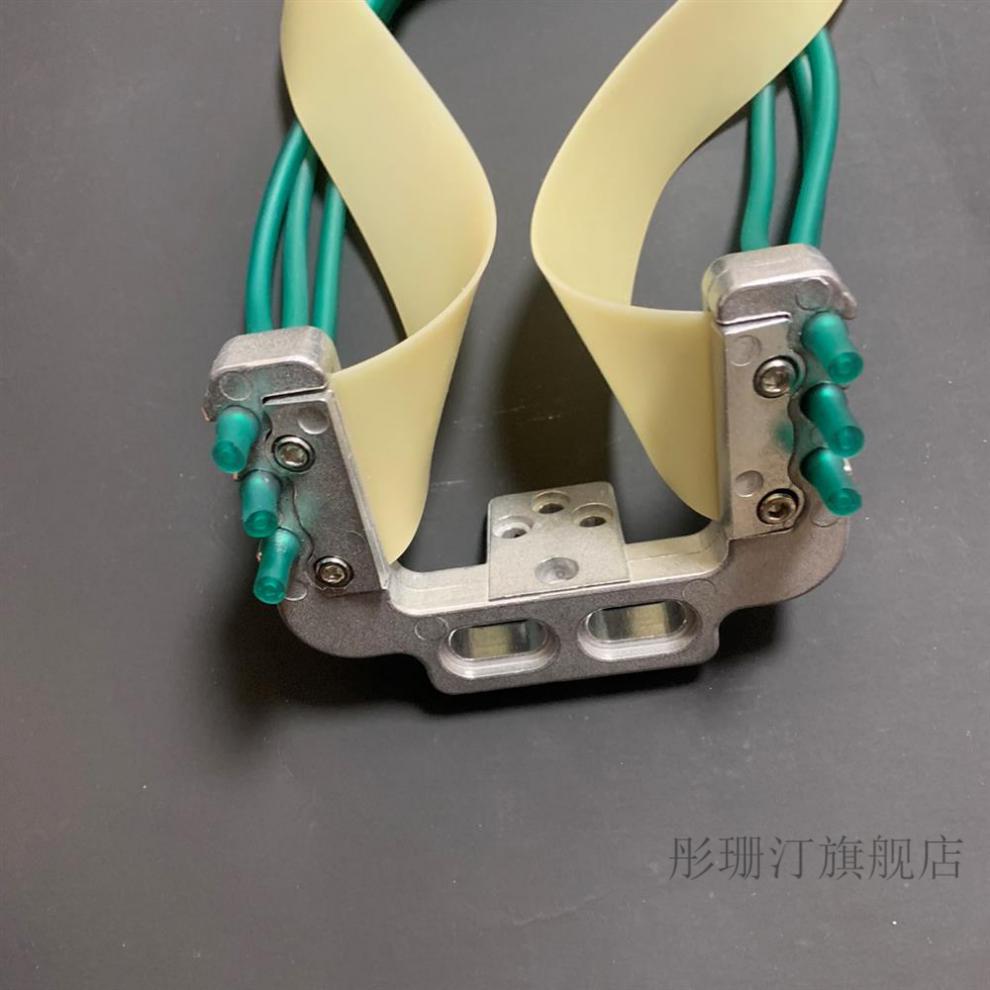 2022新款伸缩杆弹弓 新款升级圆皮扁皮两用加宽大撑头可 多用弓头