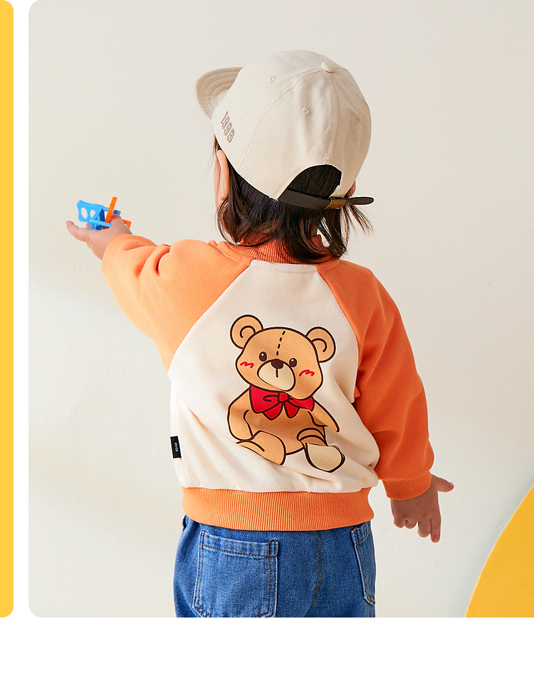 嘟嘟家宝宝卡通外套春秋婴儿棒球服春季新款男童童装上衣女童衣服春装