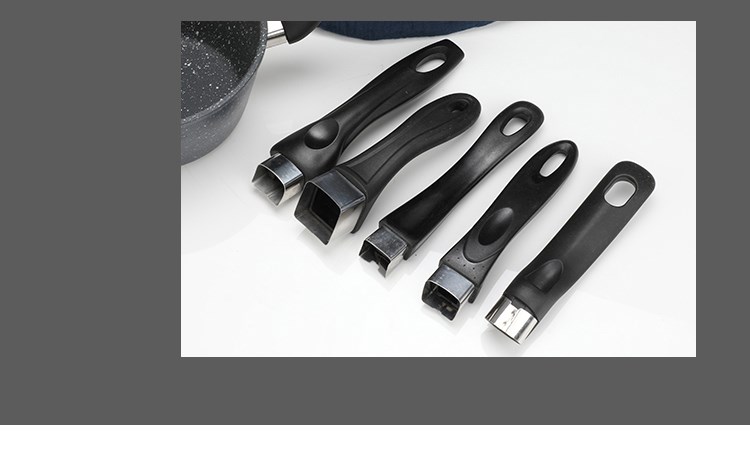 适用双立人锅把手把手防烫手柄单孔锅把手配件防烫锅把手锅具配件 奶