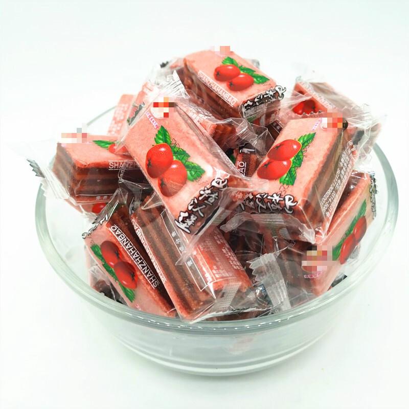 山楂小包装2斤散装山楂片夹心果丹皮独立包装山楂条实惠5斤装山楂混合