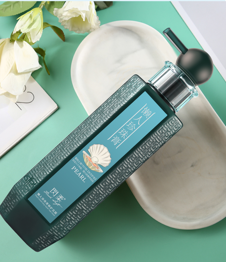 闪柔懒人霜珍珠膏修护发膜护发素持久改善毛躁柔顺补水烫染后修复3瓶