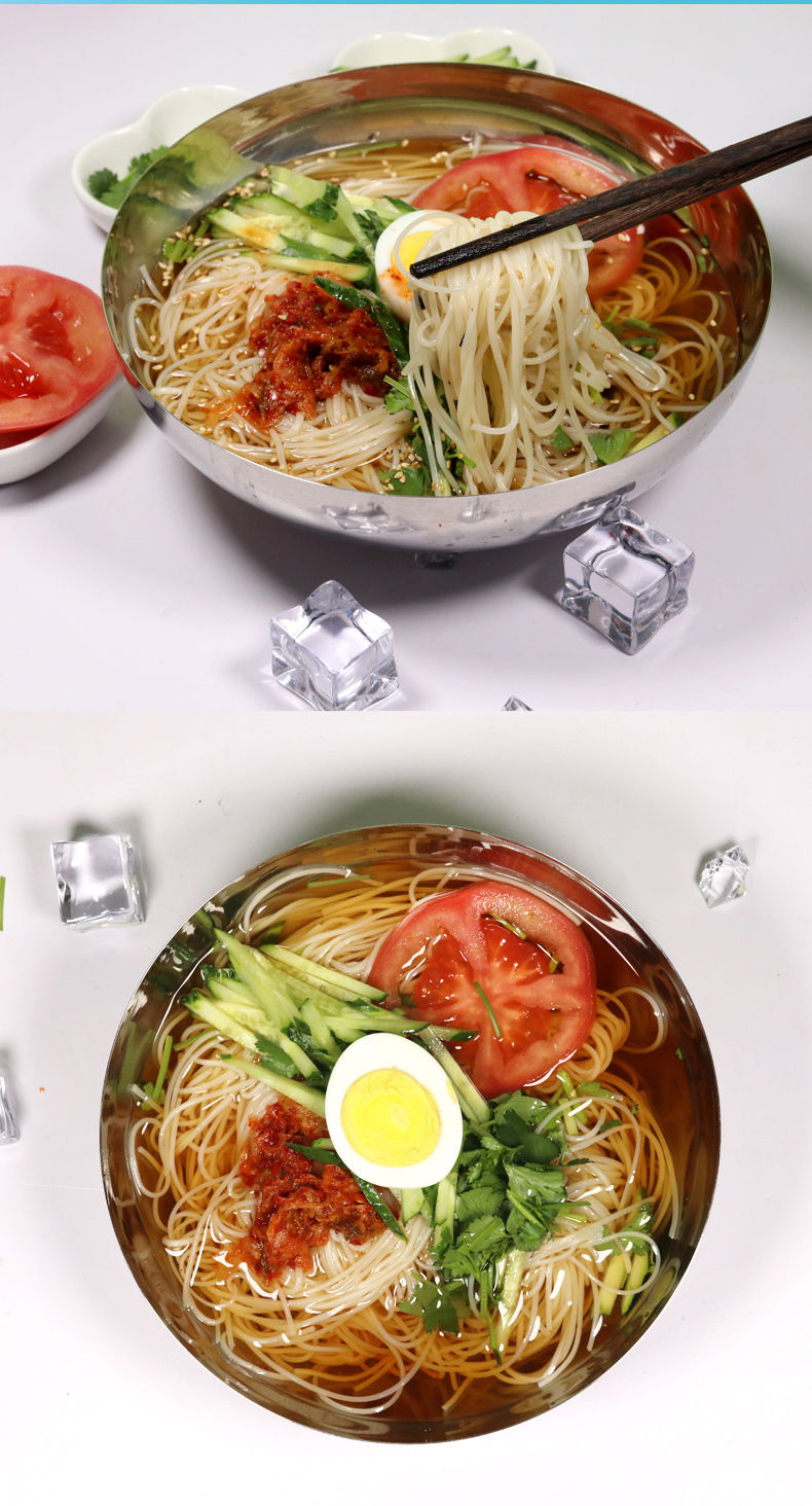 佳木斯冷面拌面东北大延吉新鲜朝鲜族韩式凉面料包辣椒酱三姐妹冷面1