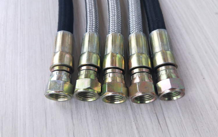 内径10模温机高温管模具油管不锈钢铁氟龙管水温机水管铁弗龙管加厚外