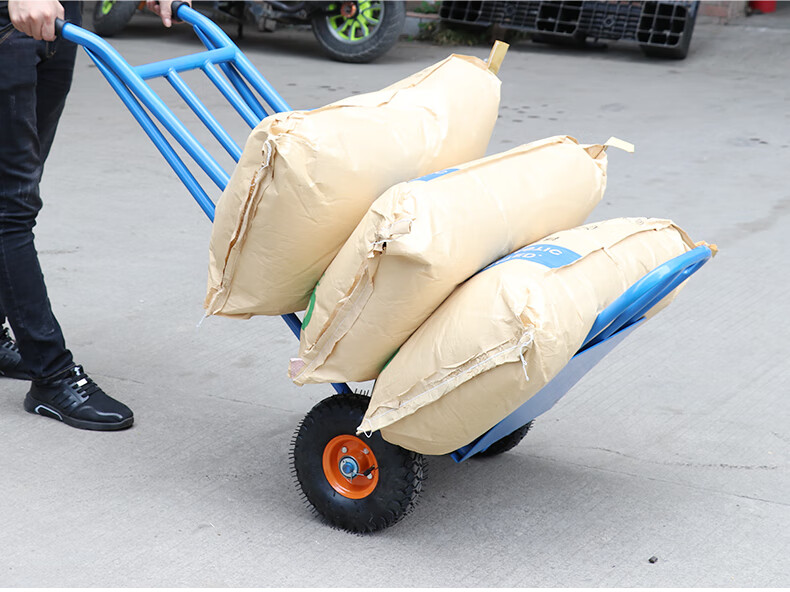 洁尔嘉买菜车小拉车 搬家神器电动推车老虎车两轮手拉车手推车小推车