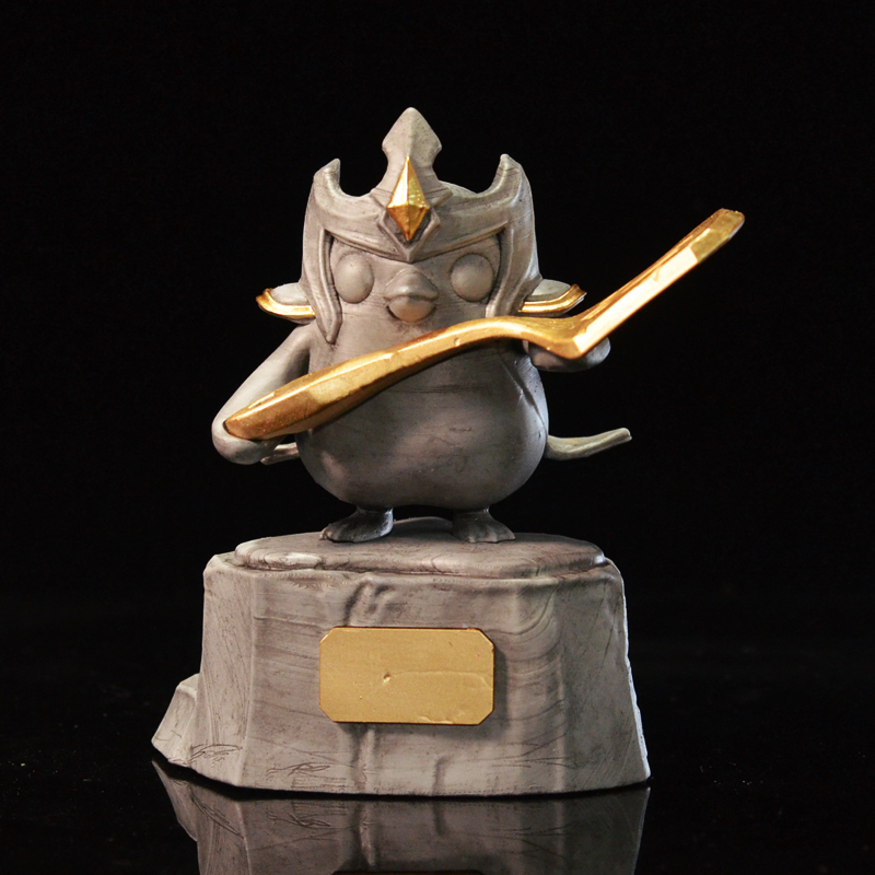 金铲铲之战手办 lol云顶之弈金铲铲之战模型英雄联盟生日礼物 企鹅