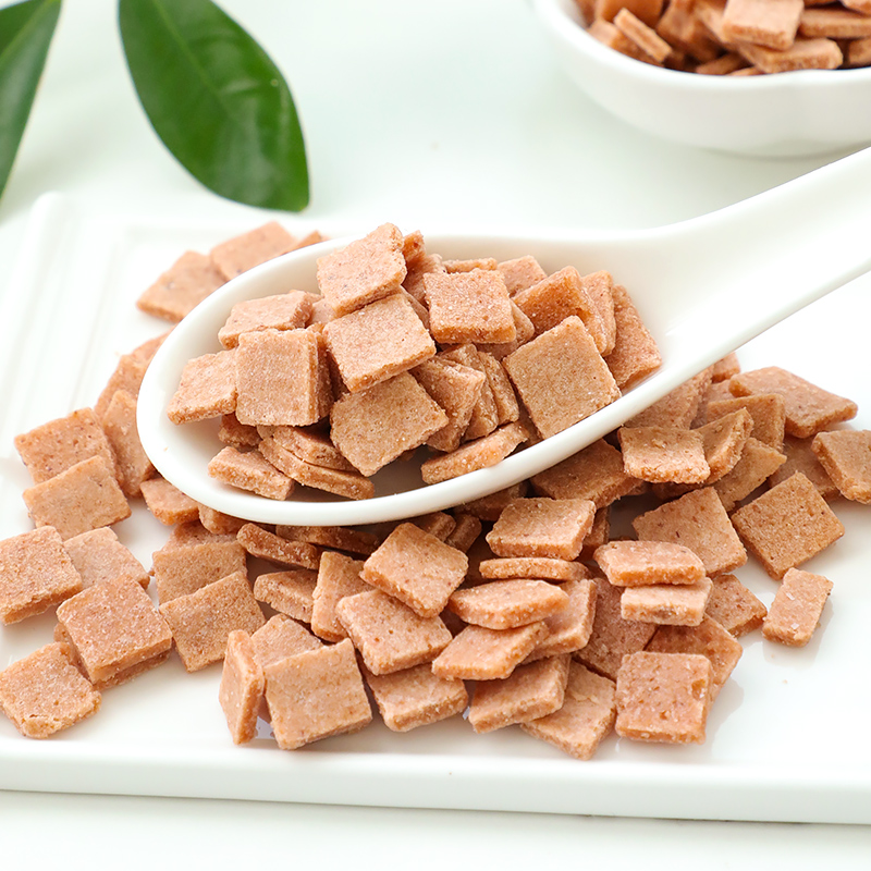 山楂碎片丁5斤装散装炒酸奶冰粉烧仙草冰粥专用原料山楂碎粒500g2包