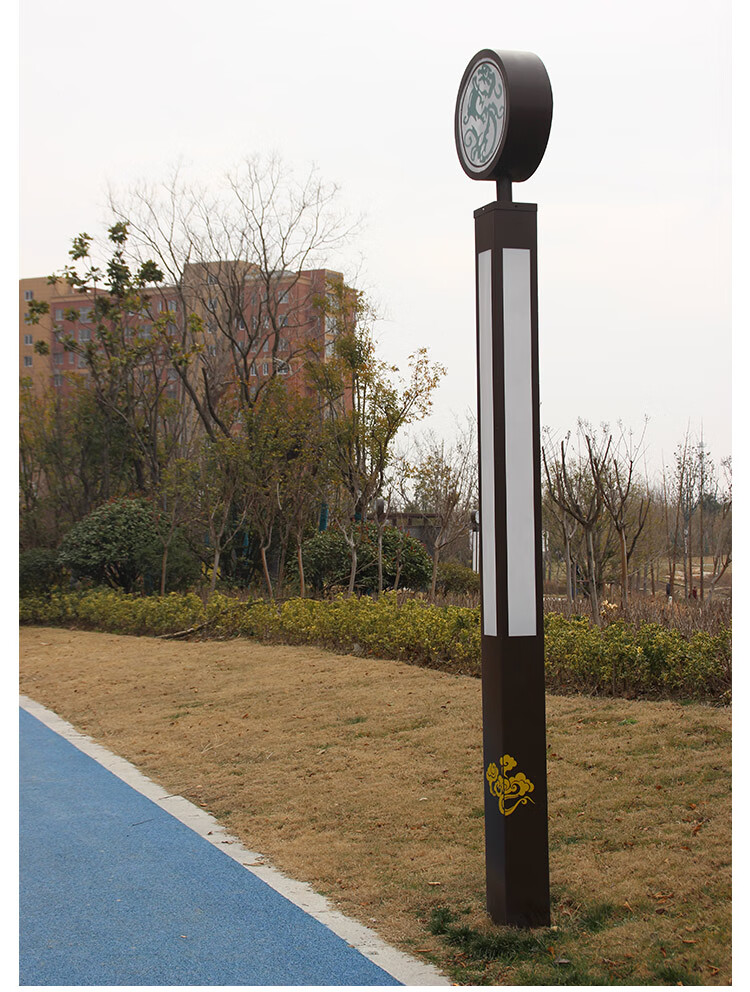 户外方形景观灯柱3米太阳能小区绿化园林庭院方灯工程铝材道路灯15米