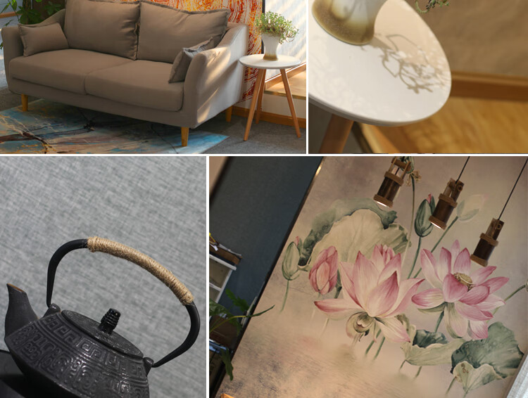 成都无缝墙布素色兰悸无缝墙布成都素色现代简约卧室高乳密丝绵客厅