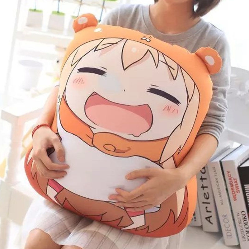 干物妹小埋等身抱枕卡通动漫日本泡沫粒子公仔床上睡觉女生日礼物陶醉