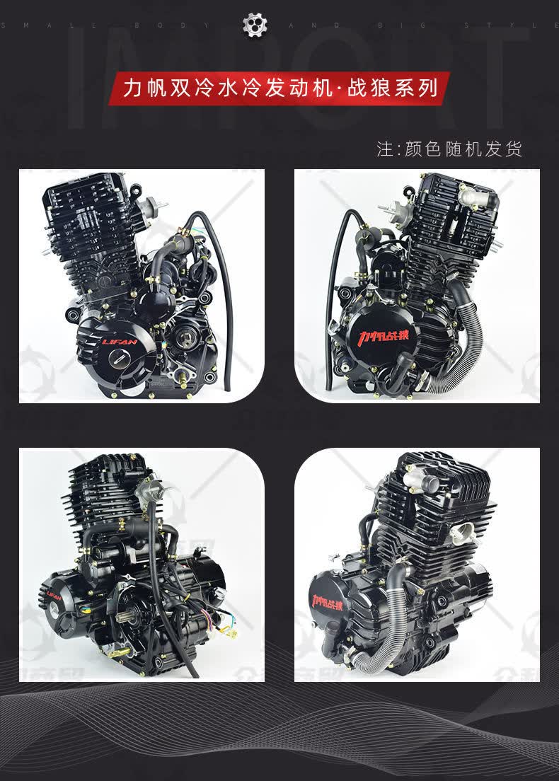 175 200超冷250 300 320摩托车机头三轮车发动机总成 力帆水冷cg150
