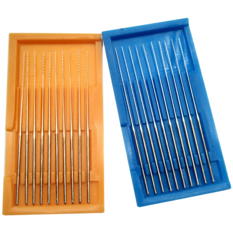 牙科口腔器材拔髓针针柄无柄拔髓针牙科无柄光滑针棉花针 洗髓针 0