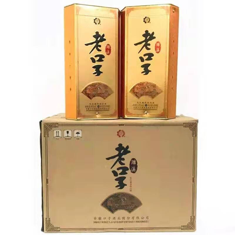 老口子酒整箱6瓶安徽淮北濉溪老口子酒46度多规格口子酒兼香型52度