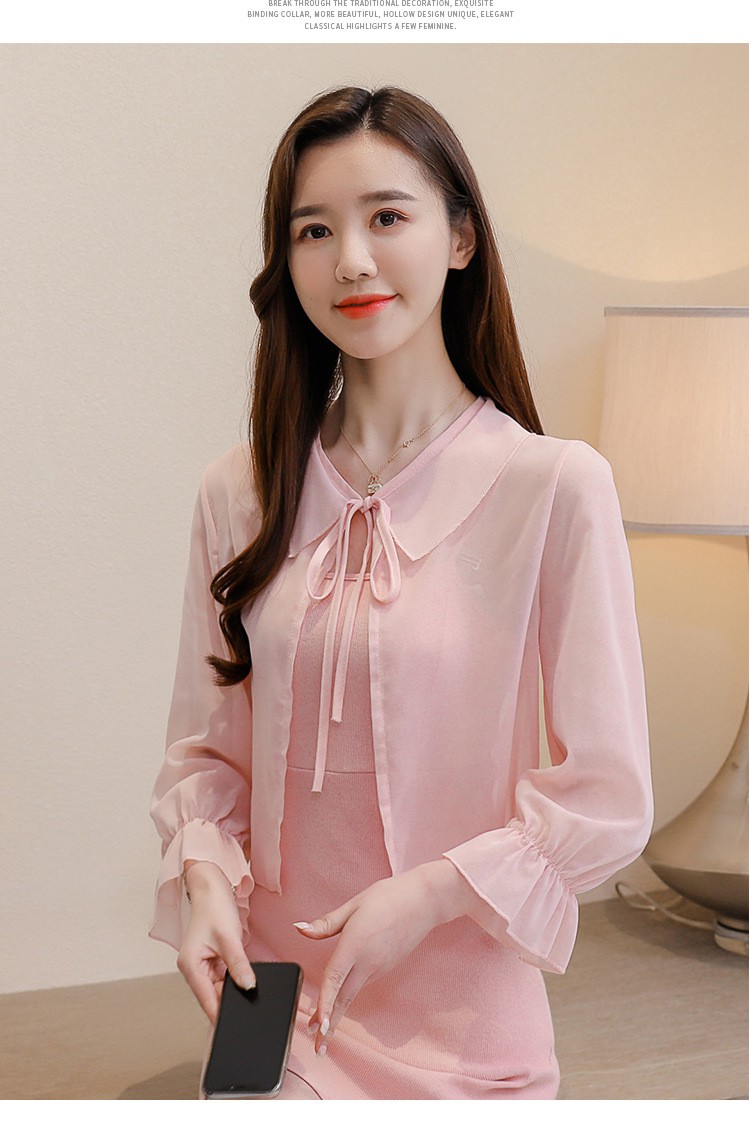 春夏雪纺蕾丝披肩夏天雪纺防晒衣女长袖短款小披肩夏季外搭配裙子的薄