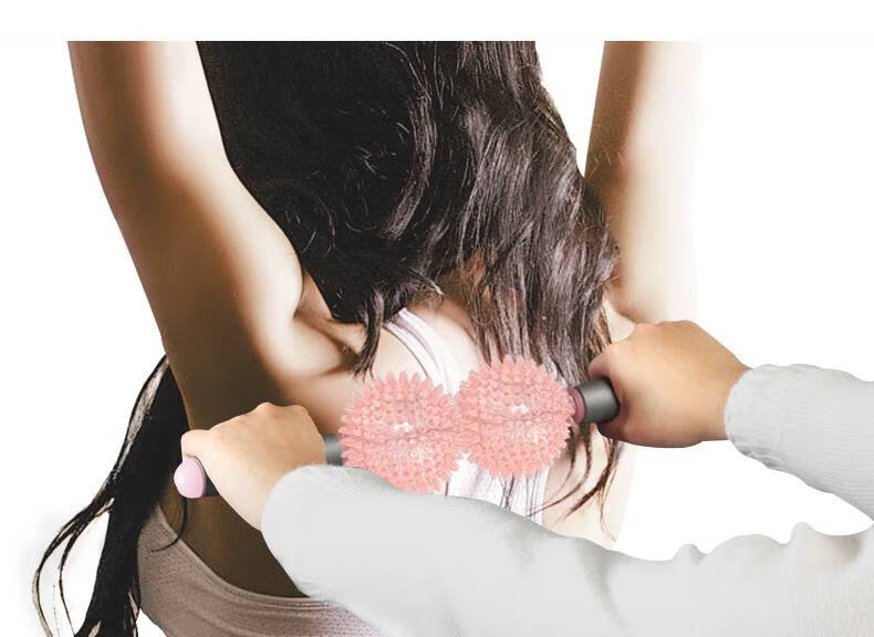 按摩轴狼牙棒女狼牙棒按摩棒腿部瑜伽健身运动颈椎腰背肌肉放松泡沫