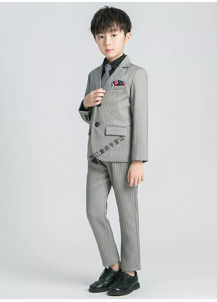 迪士尼童装儿童西装男套装男童小西服婚礼花童礼服男小孩演讲帅气演出
