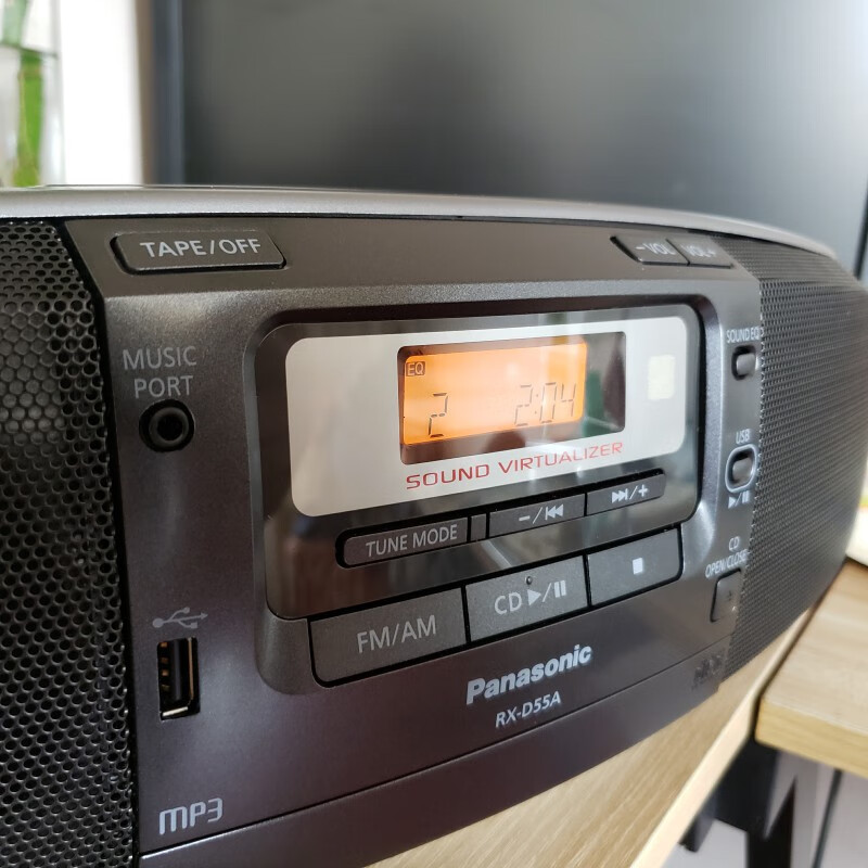 panasonic松下rx-d55a收音机录音机usbcd机磁带卡座hifi组合音响官方