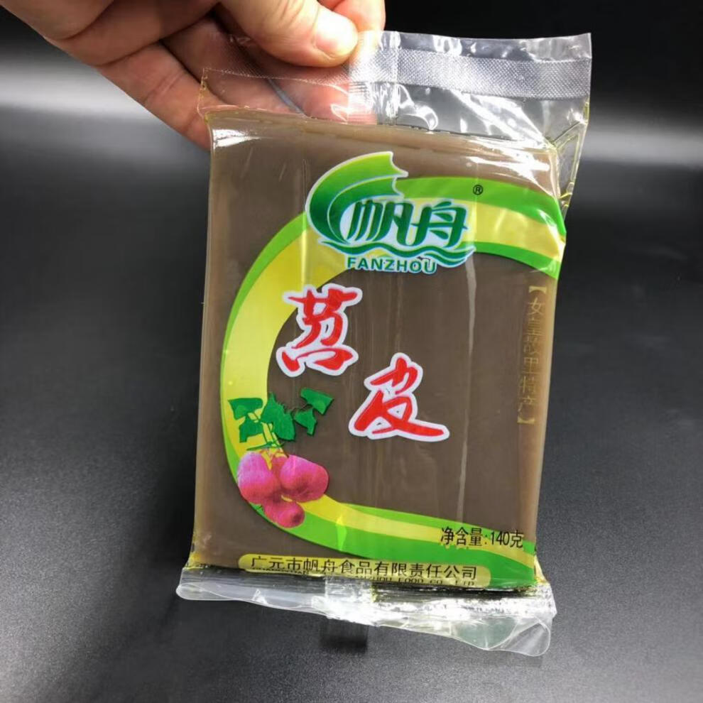 帆舟苕皮140g*80袋重庆四川特产苕皮粉苕皮烧烤苕皮锅专用粉条【图片