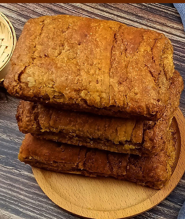 甘肃特产红糖酥馍平凉地方特色小吃酥饼烤饼零食锅盔糕点烧饼 5个装