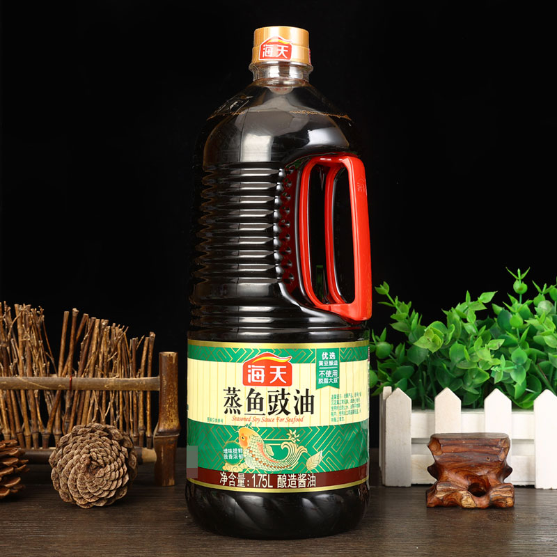 75l 家用大桶装清蒸海鲜提鲜去腥炒菜生抽酿造酱油 蒸鱼豉油1.